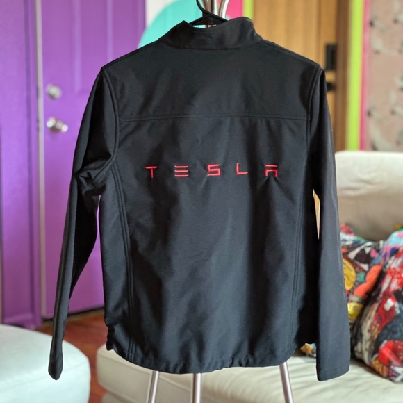 Tesla Women's Soft Shell Zip Up Jacket Size S Fleece Lined - Picture 11 of 11